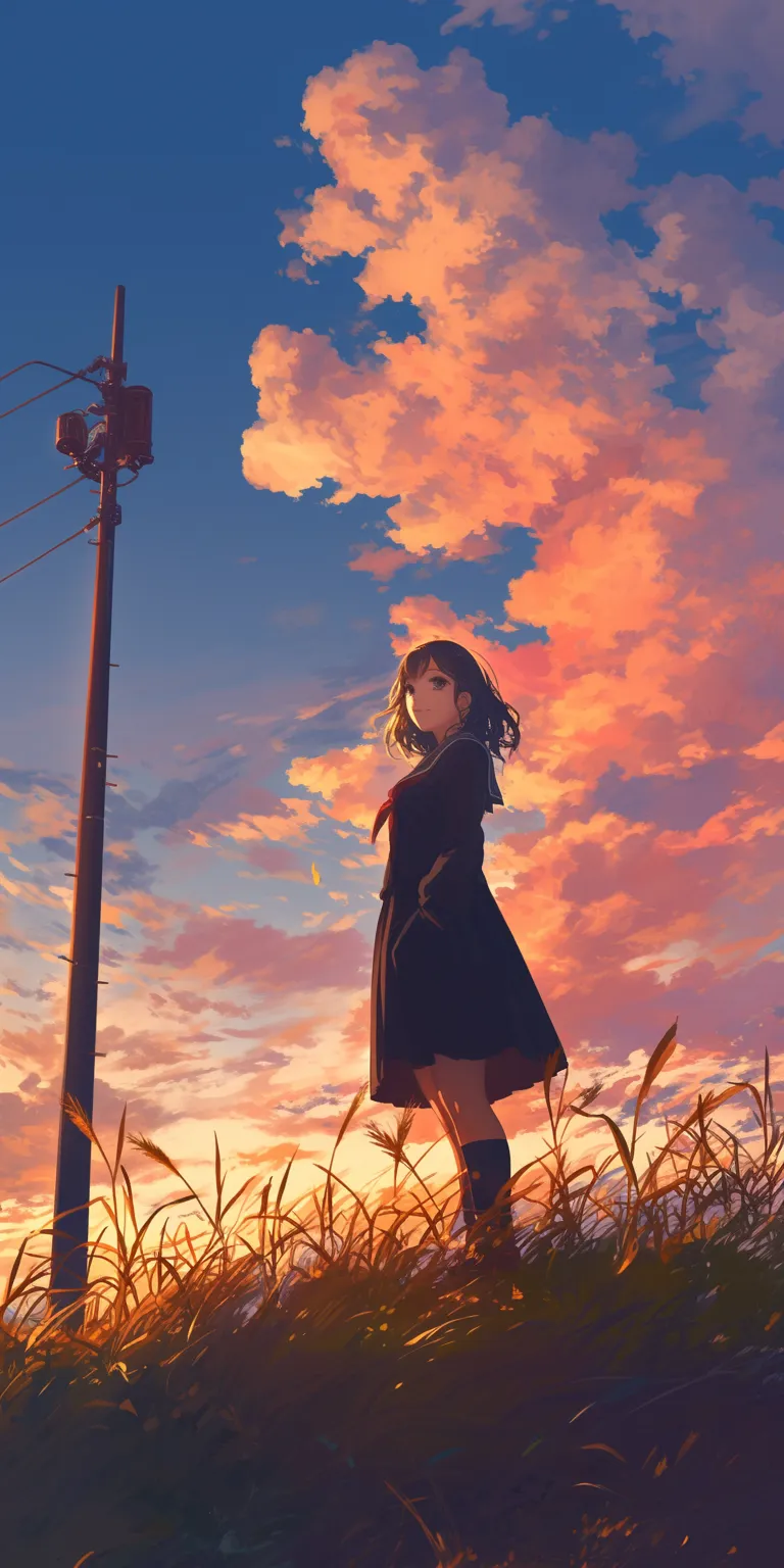 8k anime wallpaper sky, ghibli, flcl, nishimiya, haru