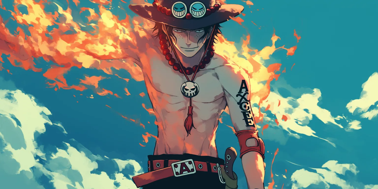 wallpaper ace one piece luffy, whitebeard, sabo, wano