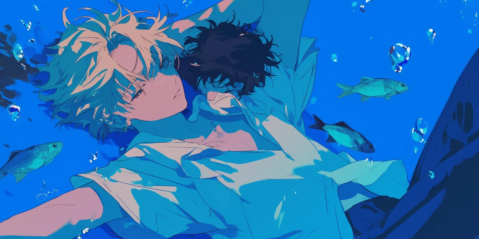 banana fish wallpaper haru, ocean, blue, 1920x1080, franxx