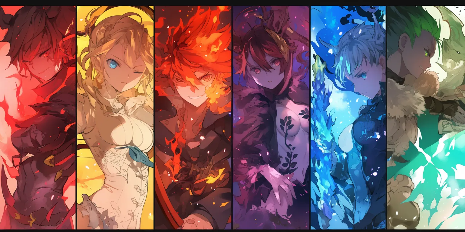 7 deadly sins wallpaper gurren, shanks, phantomhive, 1366x768, fullmetal