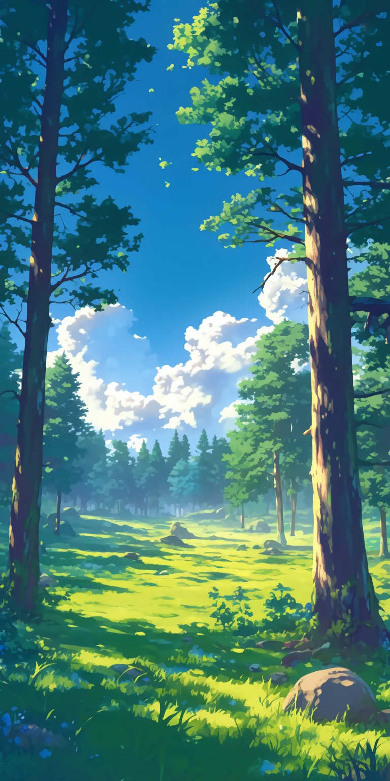 anime forest background forest, ghibli, backgrounds, scenery, mononoke