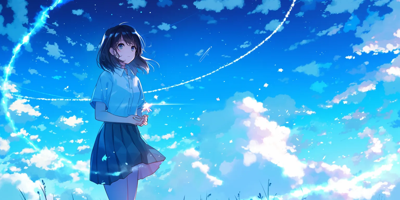 cute wallpaper anime sky, 1920x1080, 2560x1440, 3440x1440, ciel