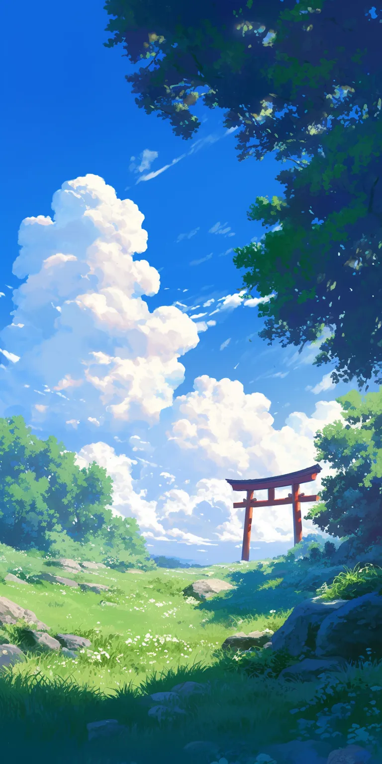 studio ghibli background ghibli, scenery, backgrounds, evergarden, sky
