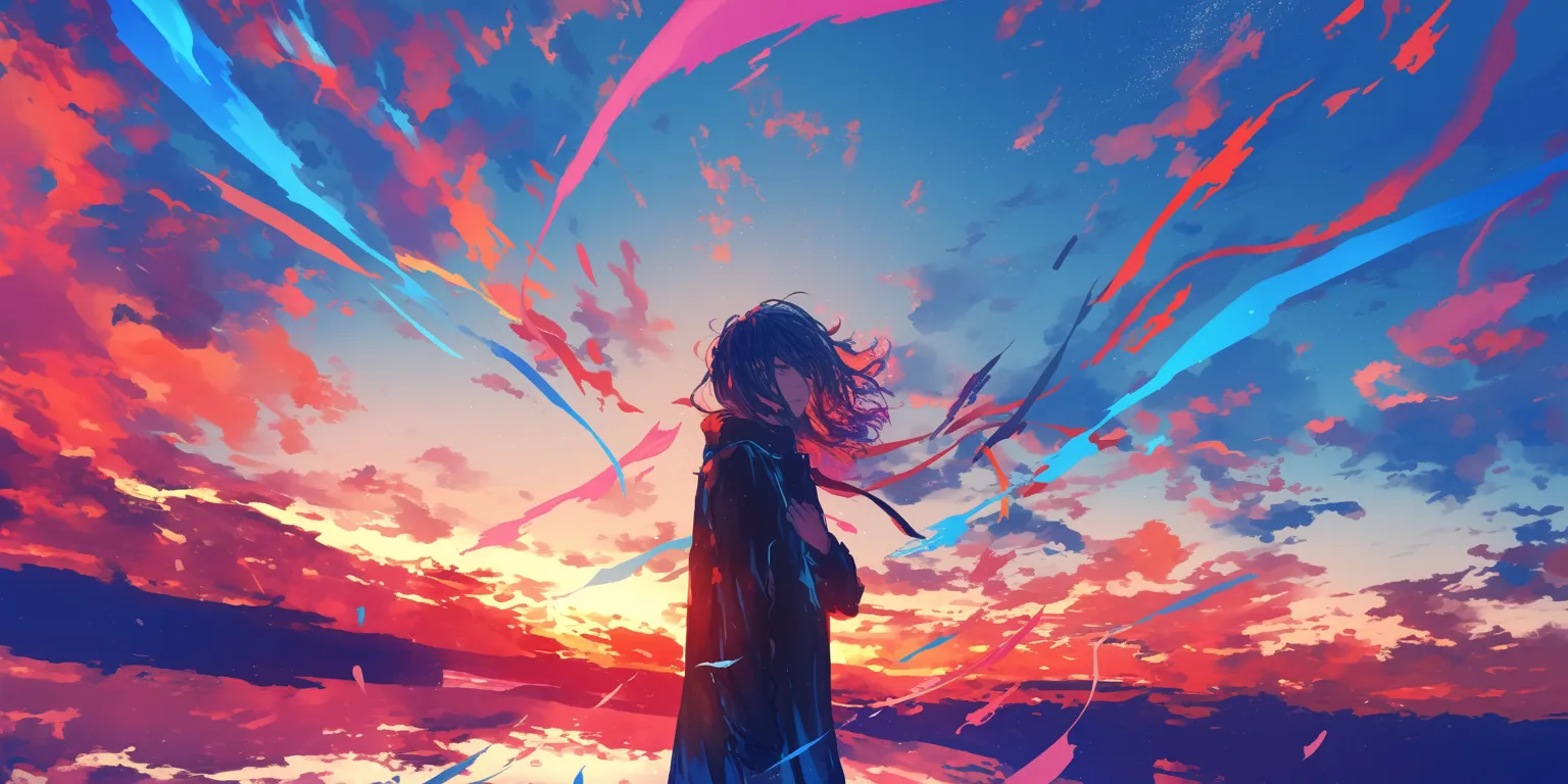 anime wallpaper iphone sky, franxx, noragami, sunset, kenshin