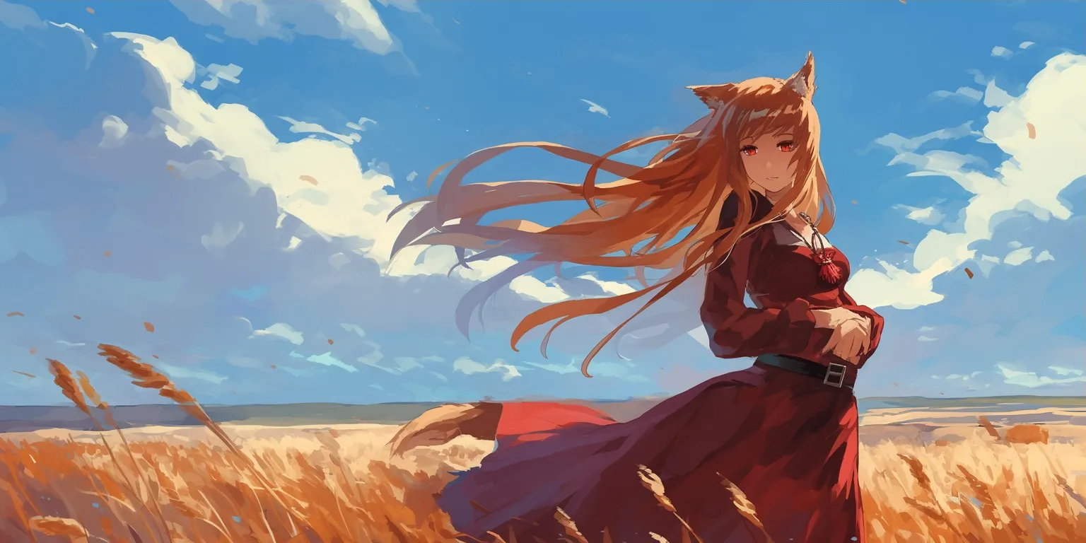 spice and wolf wallpaper asuna, 2560x1440, 1920x1080, evergarden, inuyasha