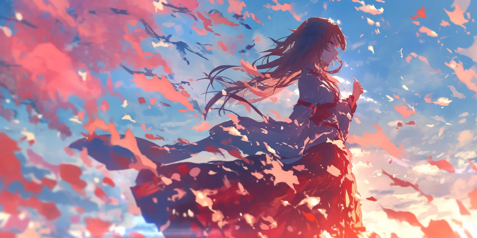 asuna yuuki wallpaper asuna, 2560x1440, sakura, evergarden, 1920x1080