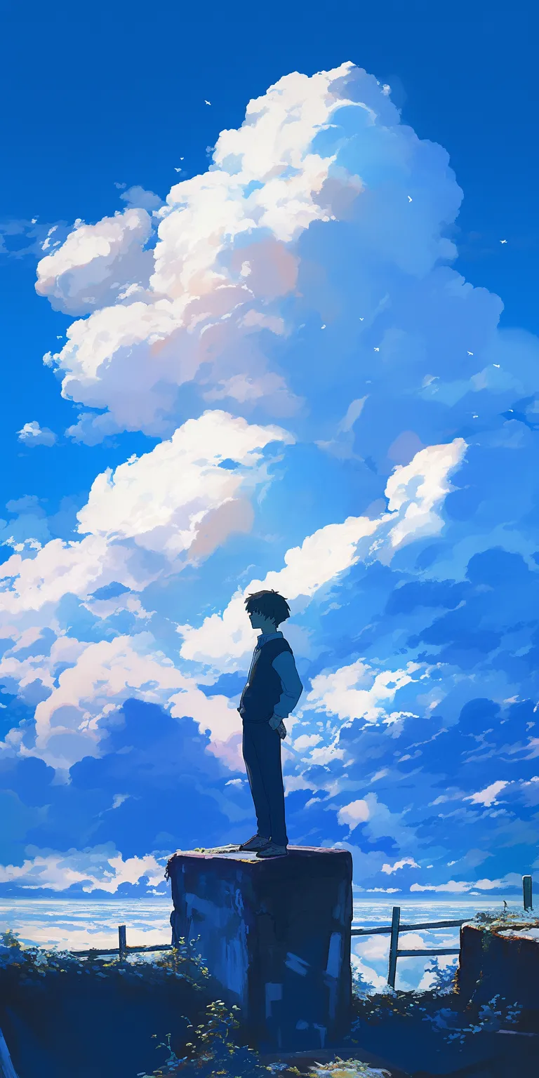 cartoon wallpaper iphone sky, ciel, haru, dazai, touka
