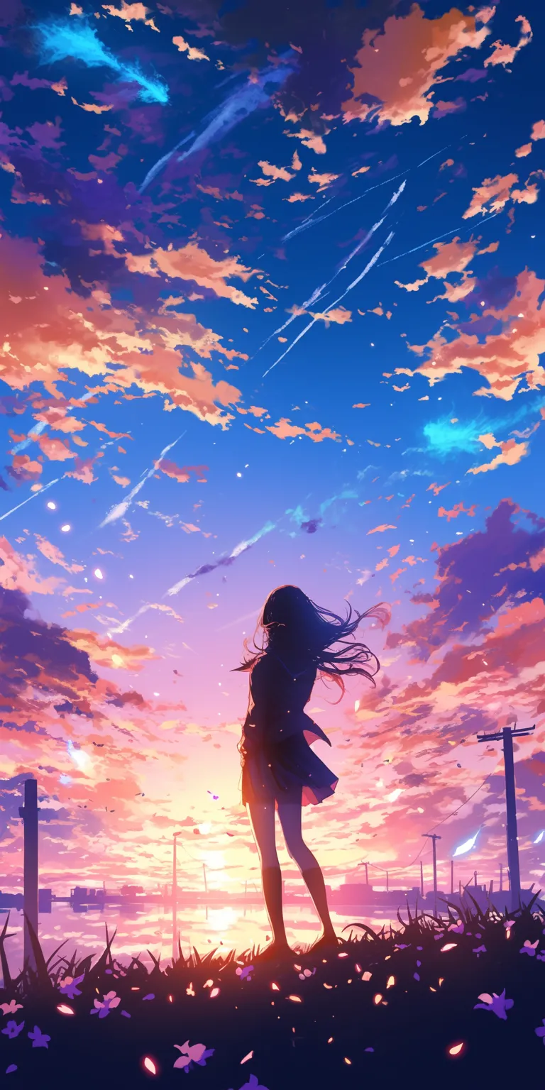 anime desktop wallpaper sky, ciel, lockscreen, noragami, mirai
